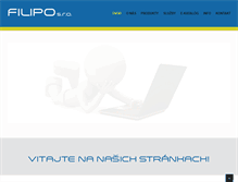 Tablet Screenshot of filipo.sk